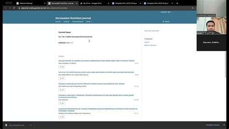 Tutorial upload jurnal di OJS .